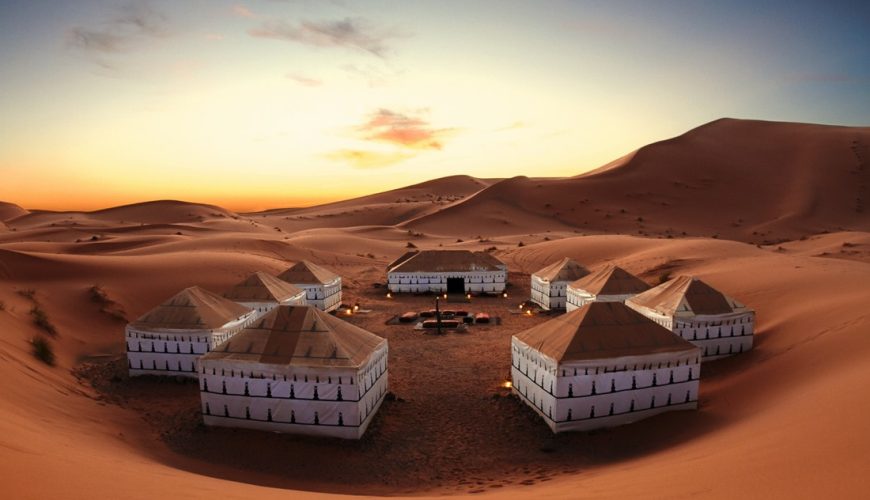 The Moroccan desert